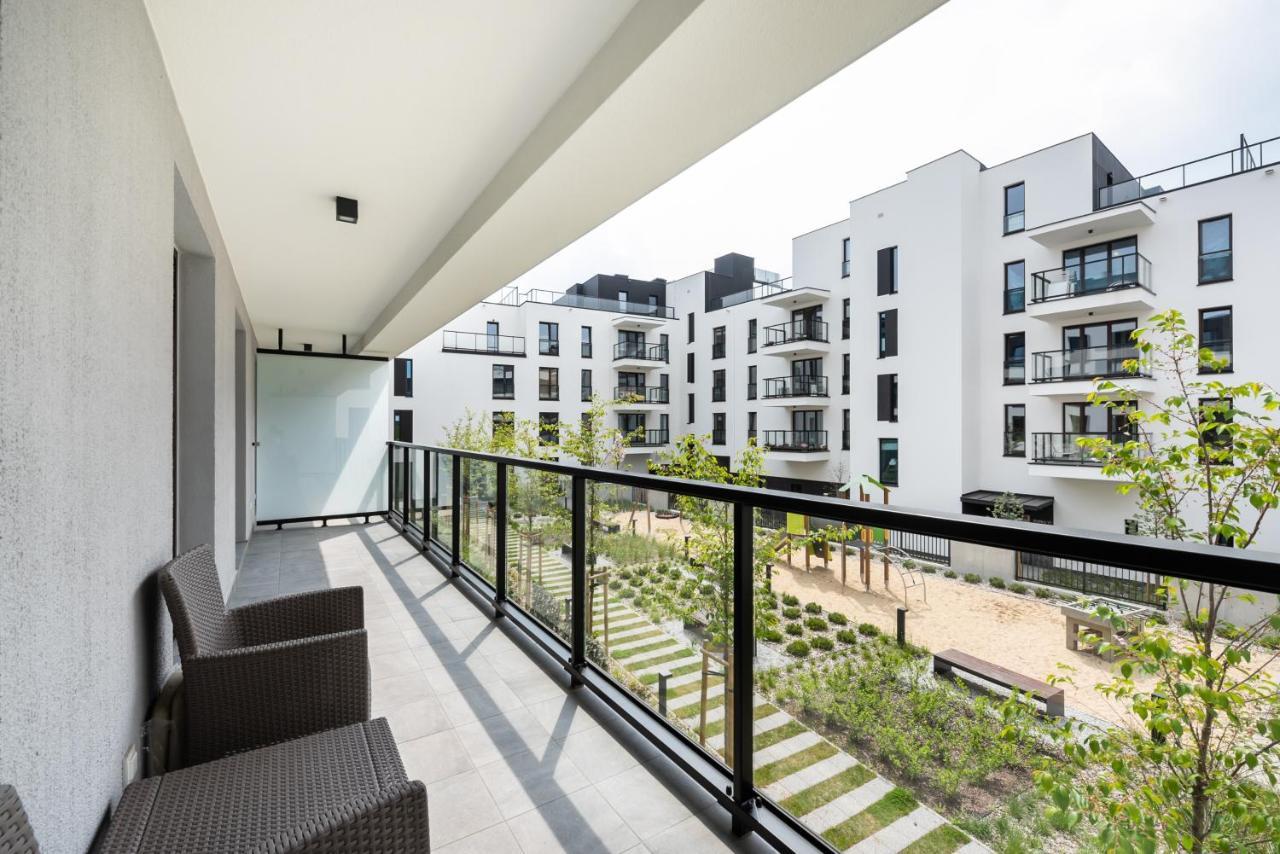 Royal Garden Wilanow Apartment Warschau Exterior foto